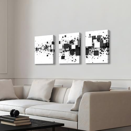 Vue 5 de Wengtiao Pieces Carreaux Noir