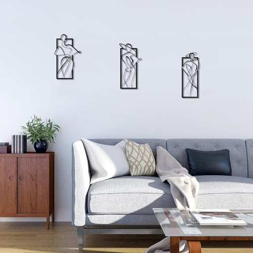 Vue 4 de Decoration Murale En Metal