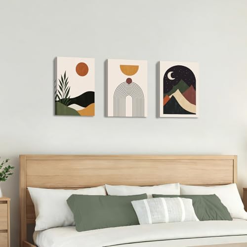 Vue 3 de Wengtiao Pieces Boho Abstraite