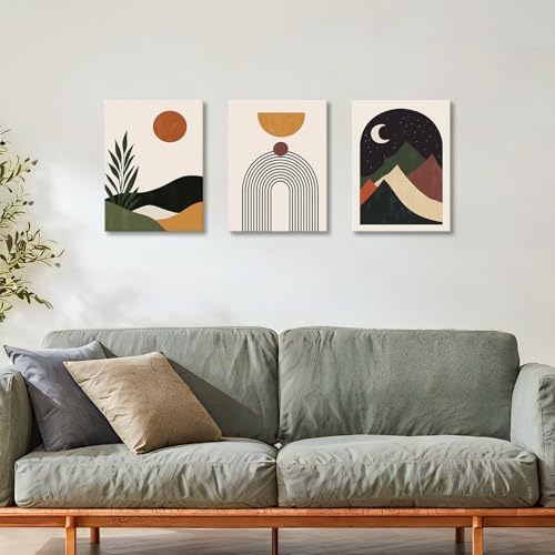 Vue 4 de Wengtiao Pieces Boho Abstraite