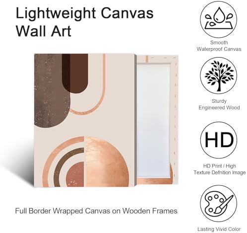 Vue 2 de Wengtiao Pieces Minimaliste Or