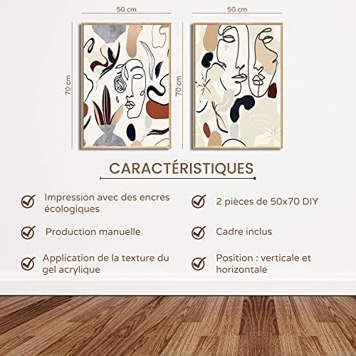Vue 3 de Dekoarte Tableau Decoration Murale