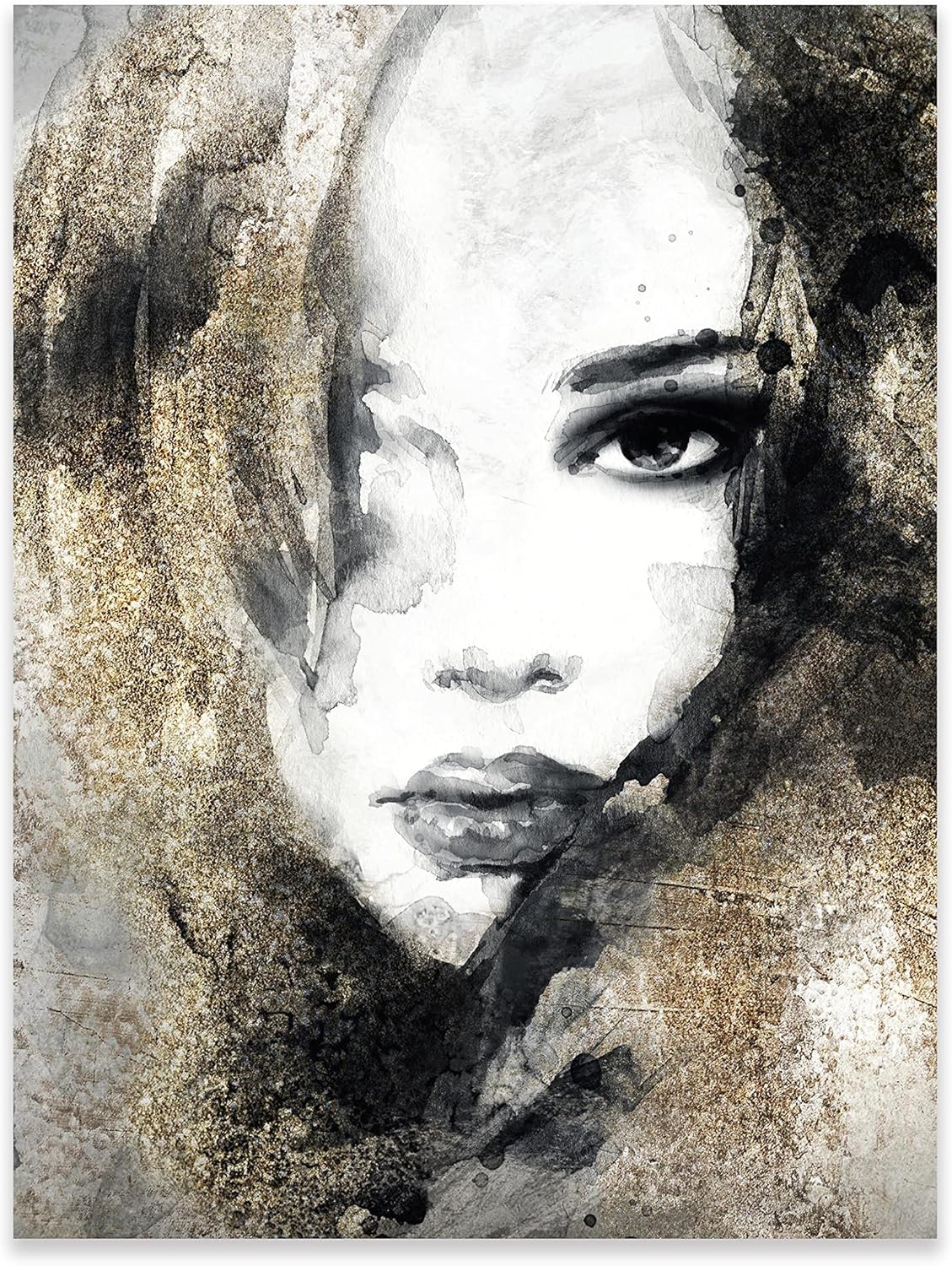 Poster Femme Visage Sexy