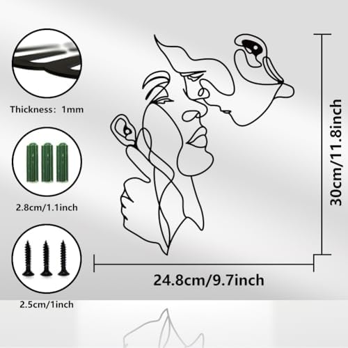 Vue 3 de Wadorn Decoration Murale En