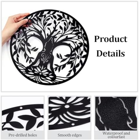 Vue 3 de Nbeads Decoration Murale En