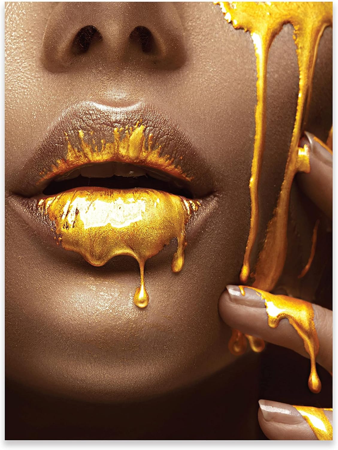 Poster Femme Levres Sexy