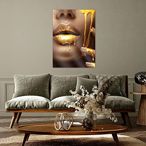 Vue 4 de Poster Femme Levres Sexy