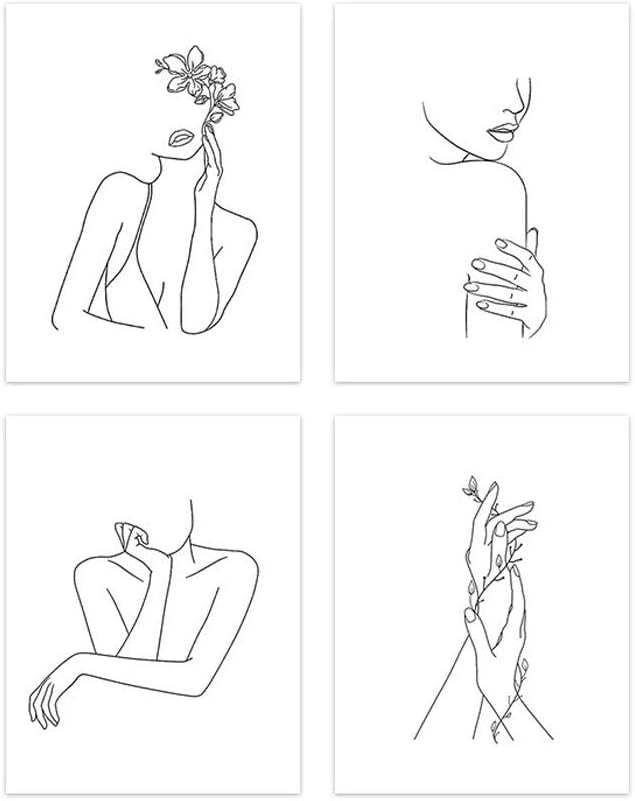 Posters Ligne Art & Minimaliste - Décoration design et accessoires intérieur