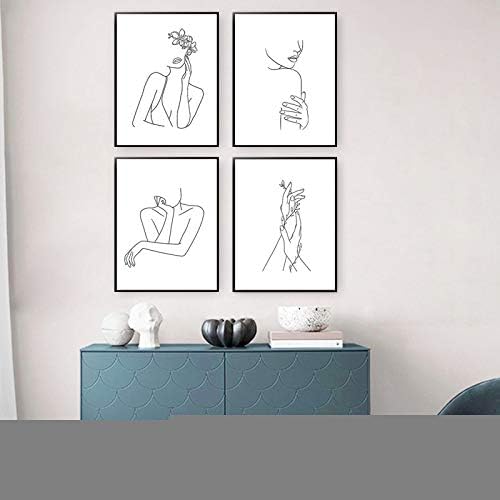 Vue 5 de Affiche Minimaliste Dessin Au