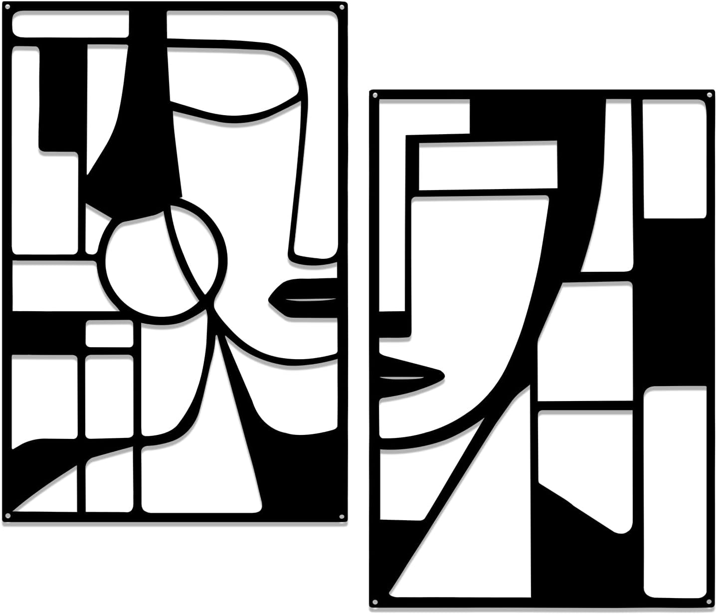 Yiya Decoration Murale Abstraite