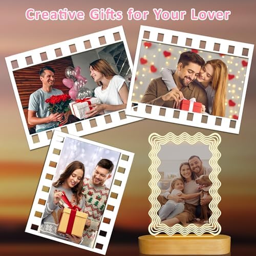 Vue 2 de Attivolife Cadre Photo Lumineux