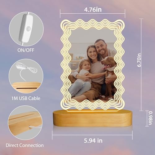 Vue 6 de Attivolife Cadre Photo Lumineux