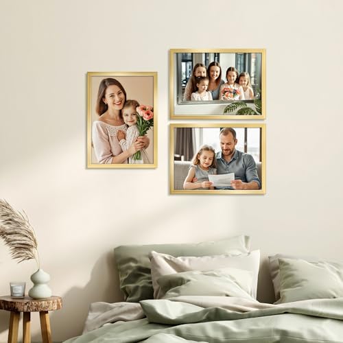 Vue 3 de Giftgarden Cadre Dore