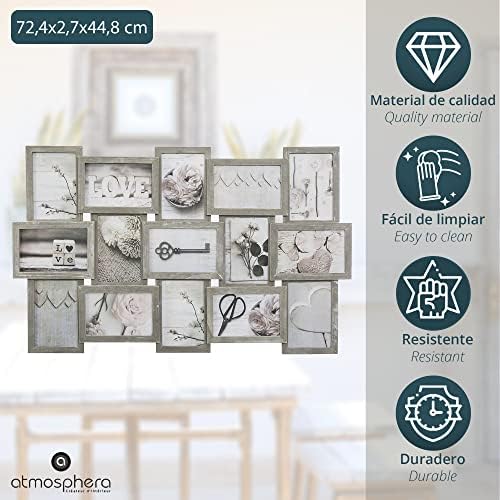 Vue 2 de Acdeco Cadre Photo Pelemele