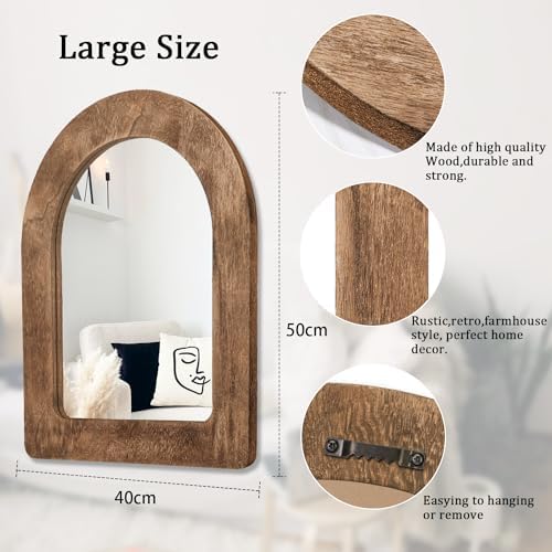 Vue 2 de Aazzkang Miroir Arche Retro