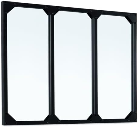 Vue 4 de Idmarket Miroir Verriere Bandes