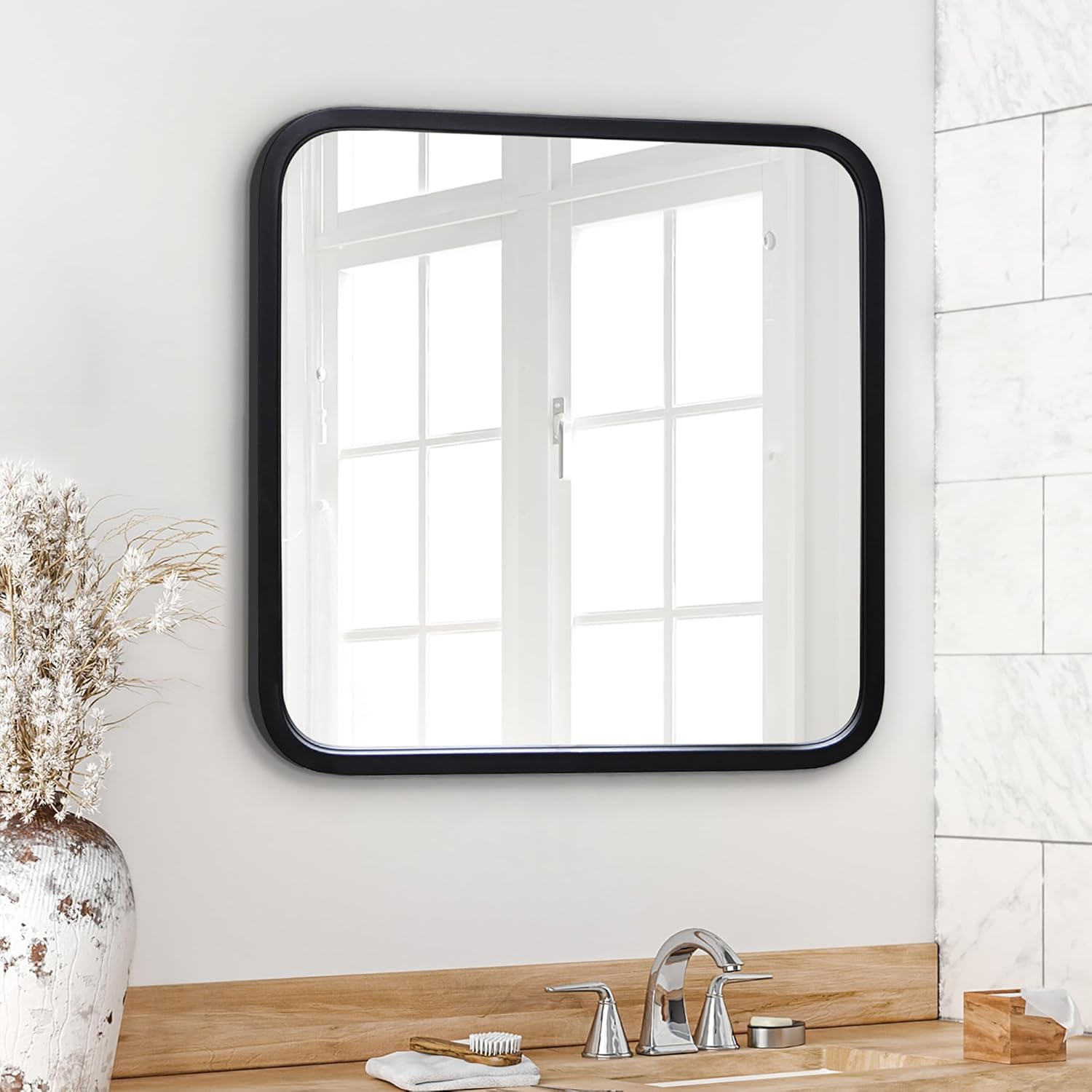 Americanflat Miroir Carre Mural