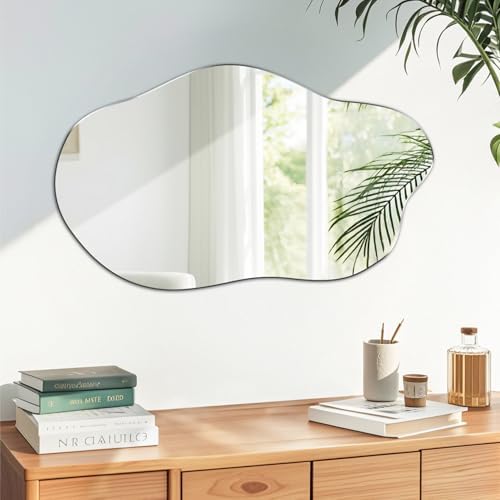 Vue 2 de Miroir Asymetrique Miroir Mural