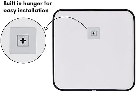 Vue 6 de Americanflat Miroir Carre Mural