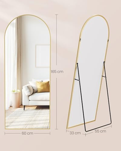 Vue 5 de Songmics Miroir Integral