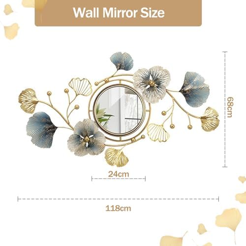 Vue 2 de Grand Miroir Mural Decoration