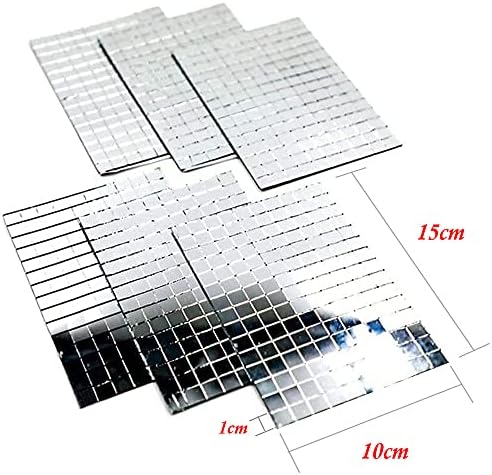 Vue 3 de Carreaux De Mosaique Miroir