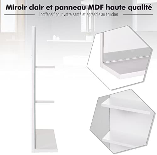 Vue 6 de Homcom Miroir De Salle