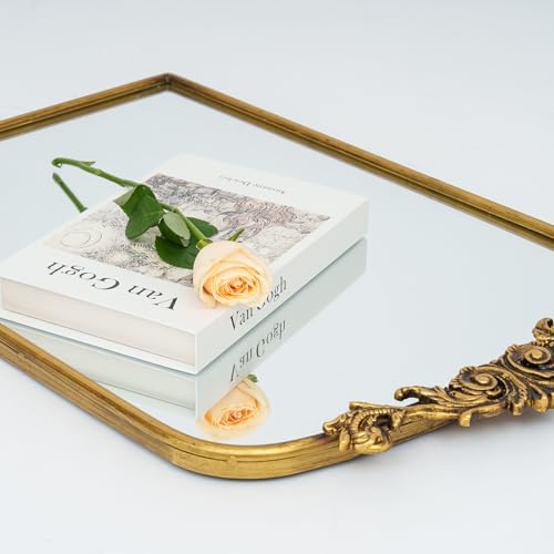 Vue 7 de Miroir Baroque Antique Dore