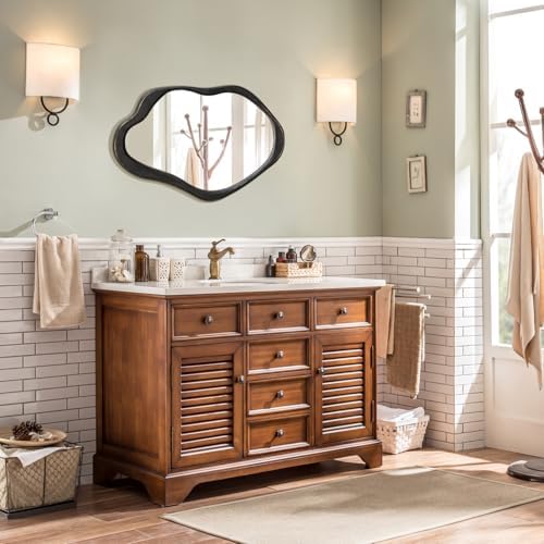 Vue 2 de Aoaopq Miroir Mural Irregulier