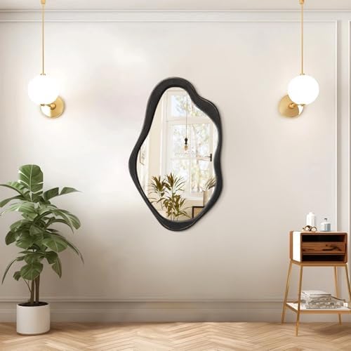Vue 4 de Aoaopq Miroir Mural Irregulier
