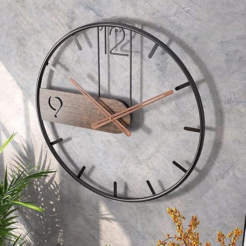 Vue 5 de Horloge Murale Design Moderne