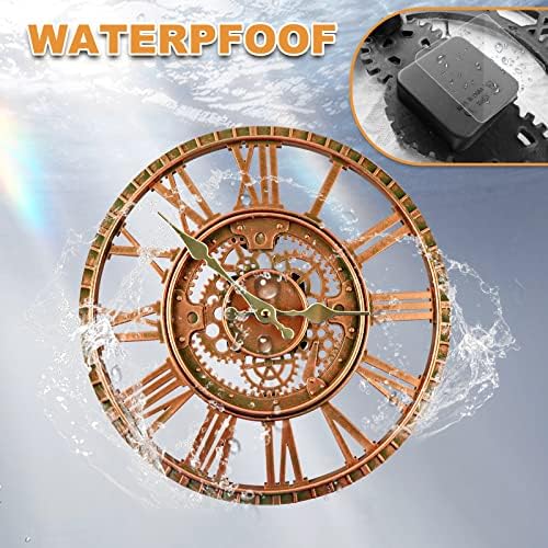 Vue 2 de Horloge Murale Dexterieur Cm