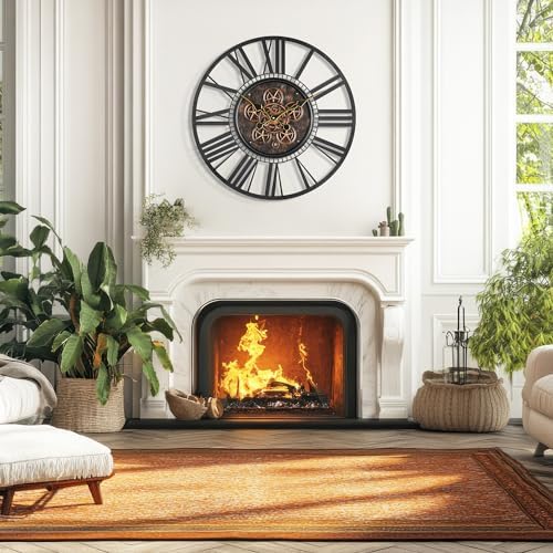 Vue 7 de Maxstar Grande Horloge Murale