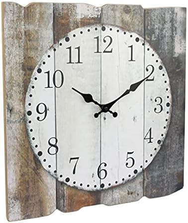 Vue 2 de Stonebriar Horloge Murale Bois