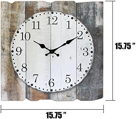 Vue 5 de Stonebriar Horloge Murale Bois