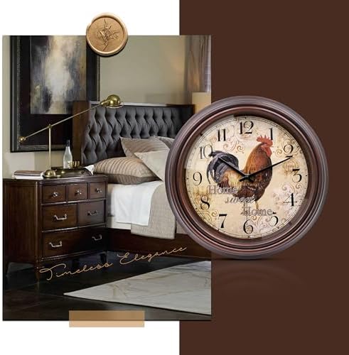 Vue 3 de Vikmari Vintage Horloge Murale