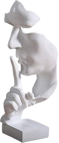 Vue 2 de Decoration Dinterieur Blanche Statue