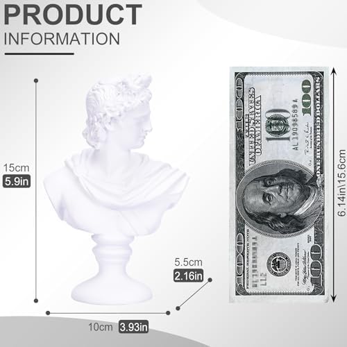 Vue 2 de Lccck Statue Blanche En