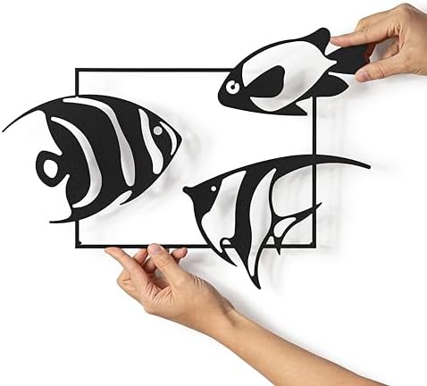 Vue 2 de Sculpture Murale Flottante En