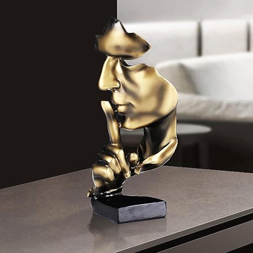 Vue 5 de Silence Is Golden Sculpture