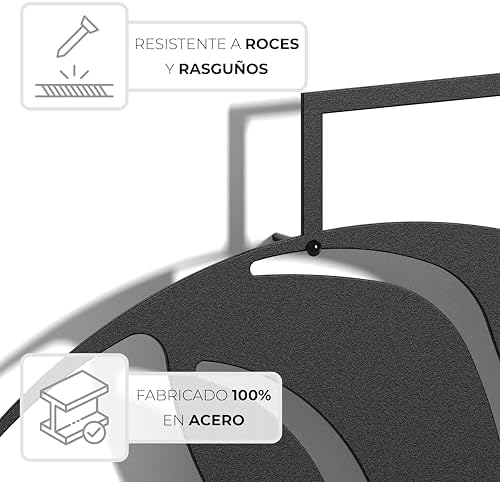 Vue 4 de Sculpture Murale Flottante En