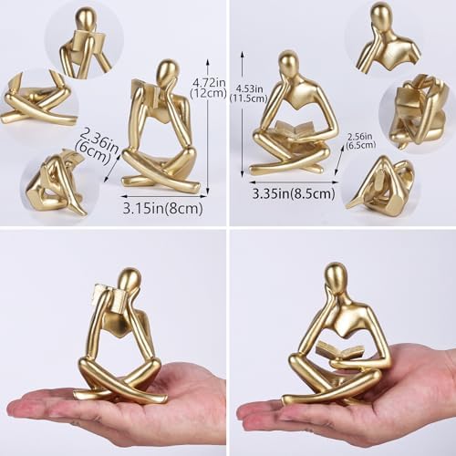 Vue 3 de Lot De Figurines Dorees