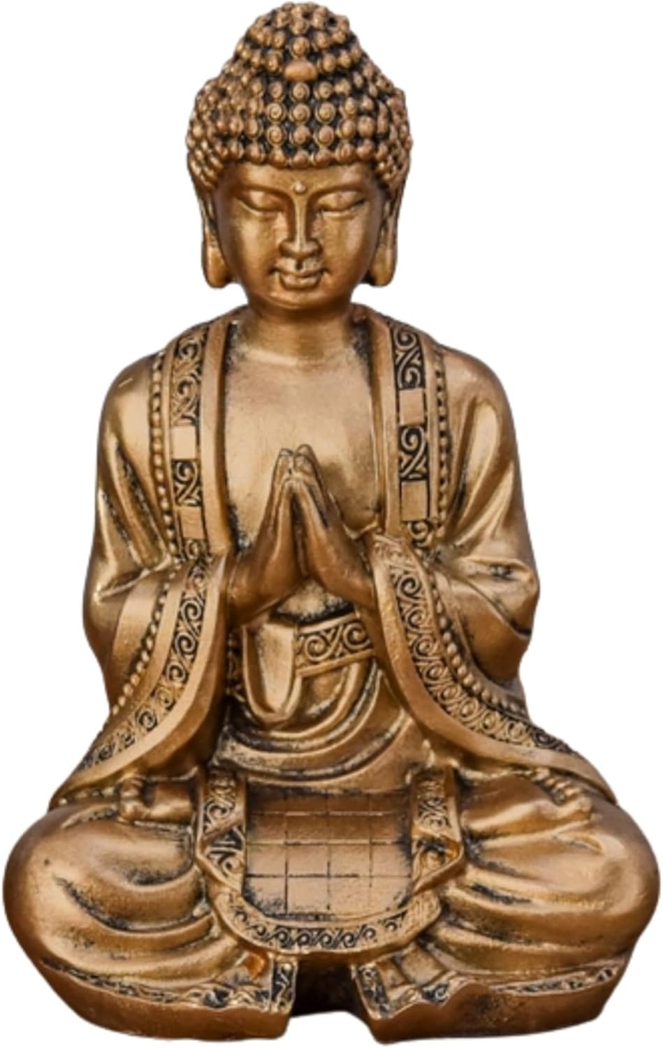 Statue Bouddha Or Meditation