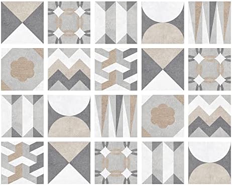 Vue 2 de Crearreda Carreaux Adhesives Geometrique