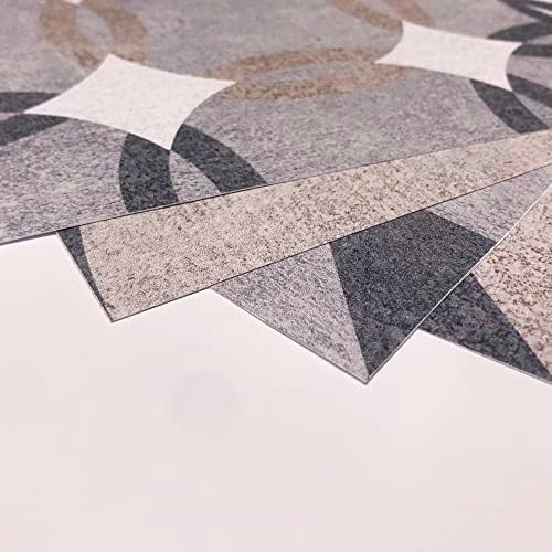 Vue 3 de Crearreda Carreaux Adhesives Geometrique