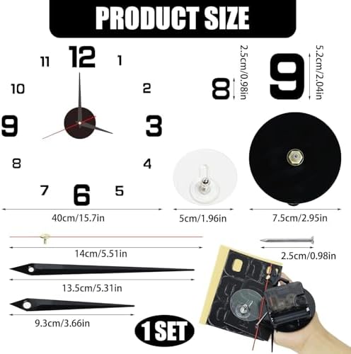 Vue 2 de Grande Horloge Murale