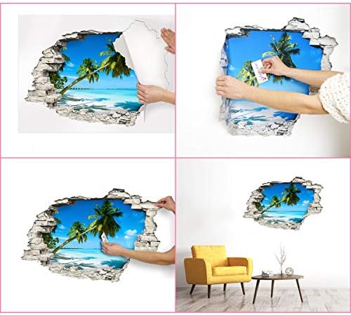 Vue 4 de Stickers Adhesifs Effet