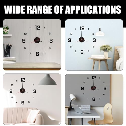 Vue 6 de Grande Horloge Murale