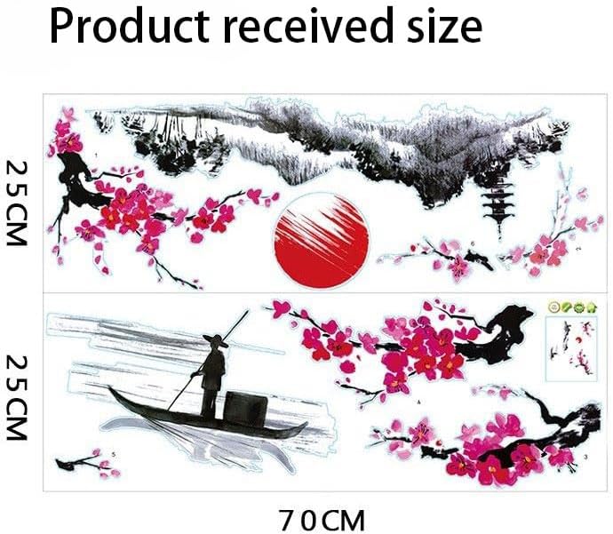 Vue 5 de Sticker Muraux Peinture Paysage