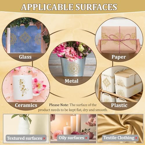 Vue 7 de Wandic Feuilles Transfert Autocollant